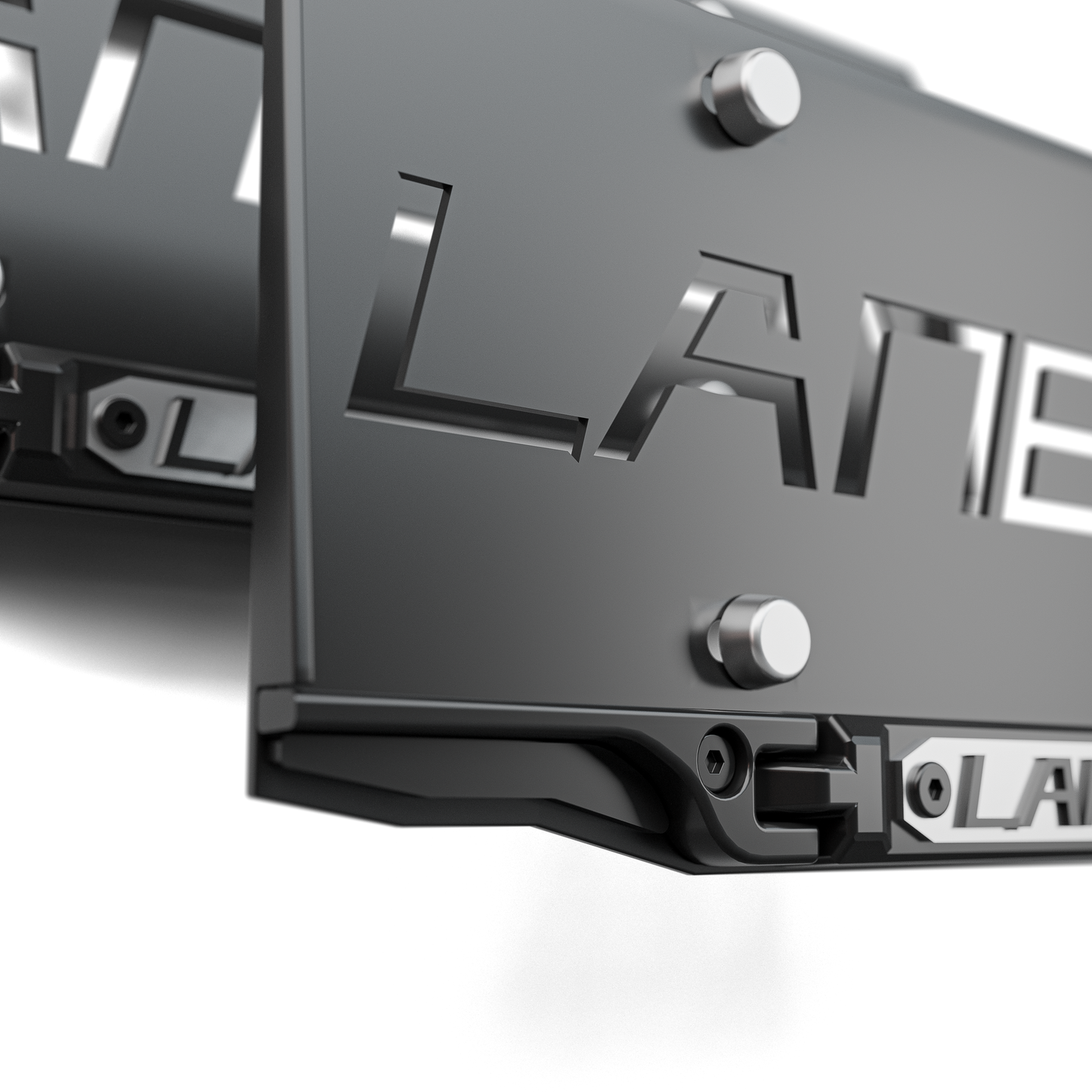 LANEVER Aluminum Alloy License Rack for Your Car